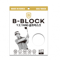 0412 Bad-Block 양용은 Golf Mask-Large (주문시 Black / Cream 중 선택하시어 비고란에 색상 기재 요망)